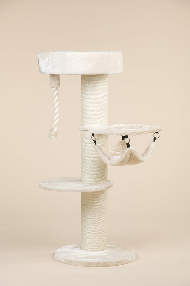 Arbre à chat Maine Coon Sleeper Crown (Beige)