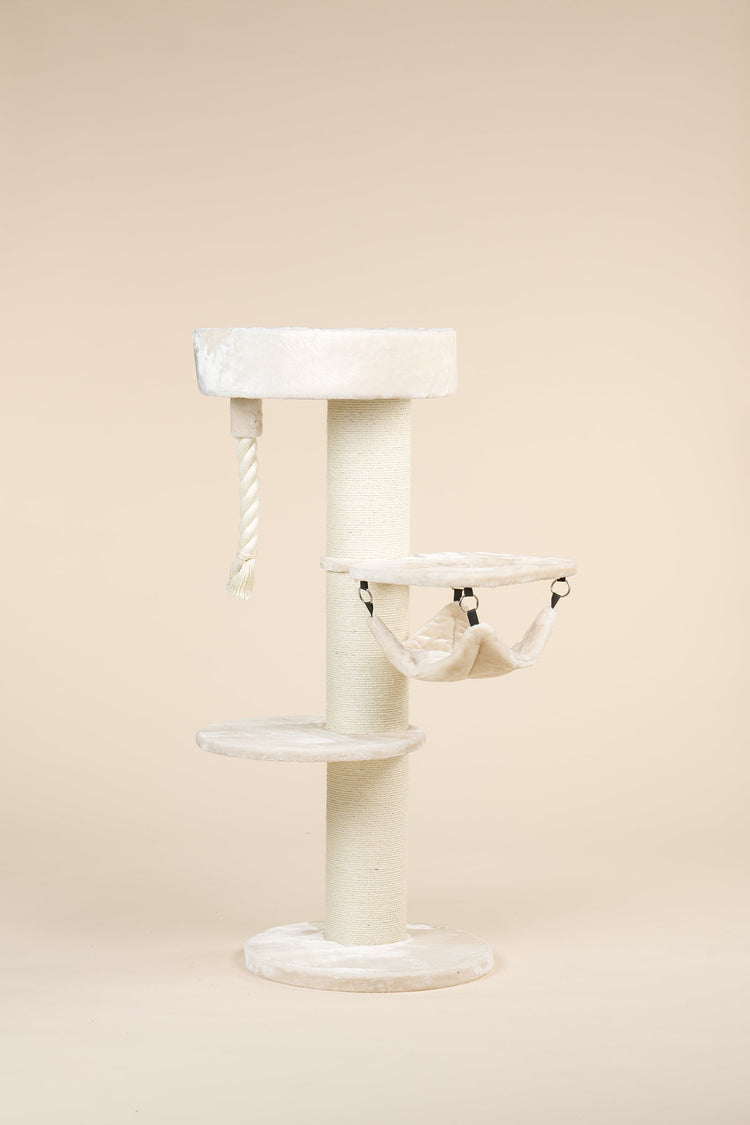 Arbre à chat Maine Coon Sleeper Crown (Beige)