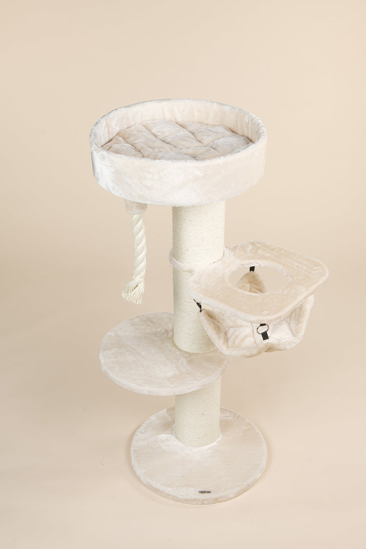 Arbre à chat Maine Coon Sleeper Crown (Beige)