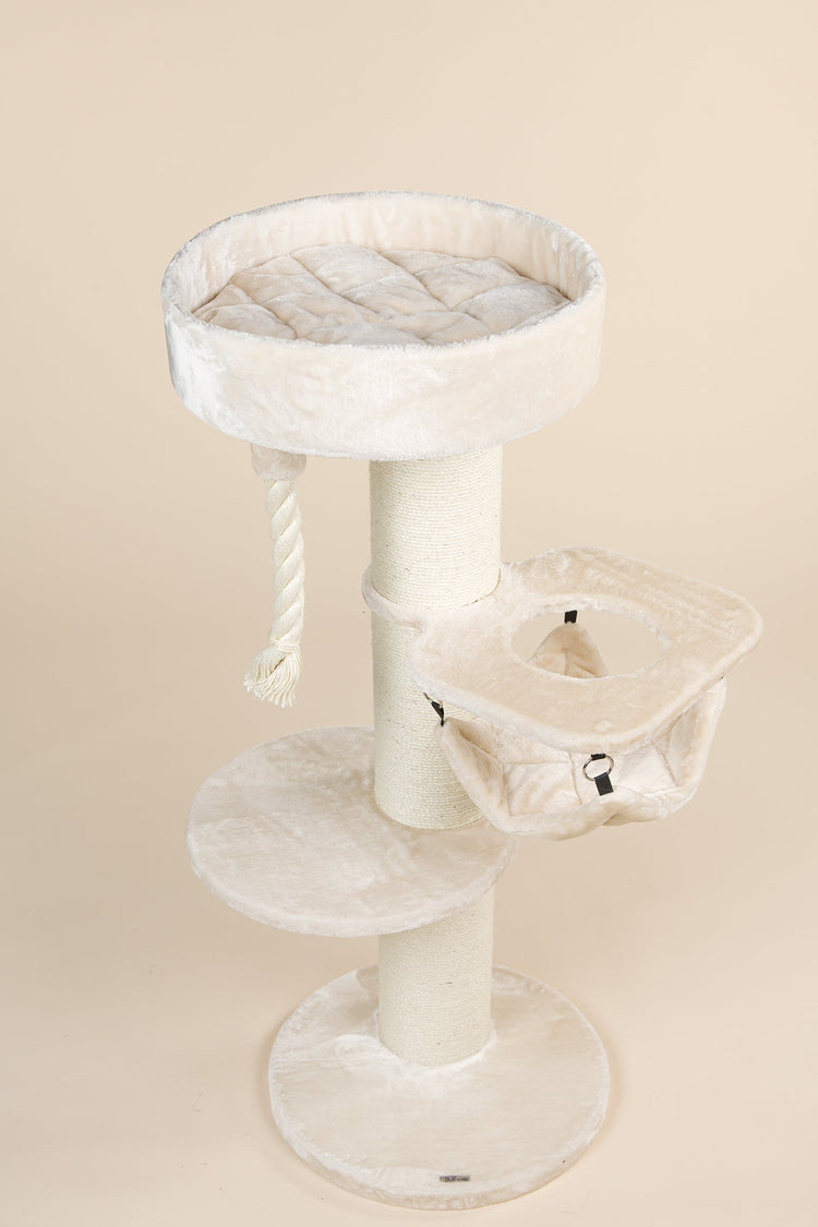 Arbre à chat Maine Coon Sleeper Crown (Beige)