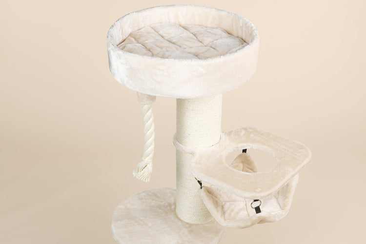 Arbre à chat Maine Coon Sleeper Crown (Beige)