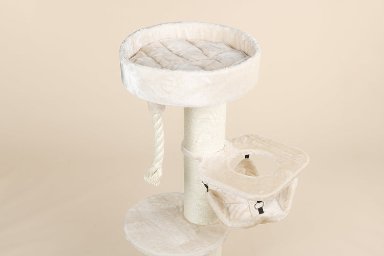 Arbre à chat Maine Coon Sleeper Crown (Beige)