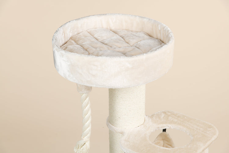 Arbre à chat Maine Coon Sleeper Crown (Beige)