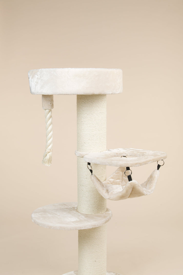 Arbre à chat Maine Coon Sleeper Crown (Beige)