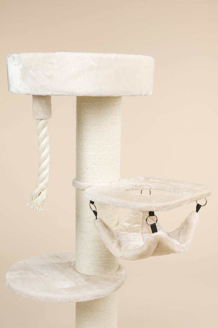 Arbre à chat Maine Coon Sleeper Crown (Beige)